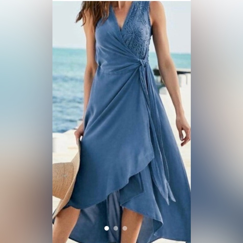Denim Style Sexy Flared 100% Cotton